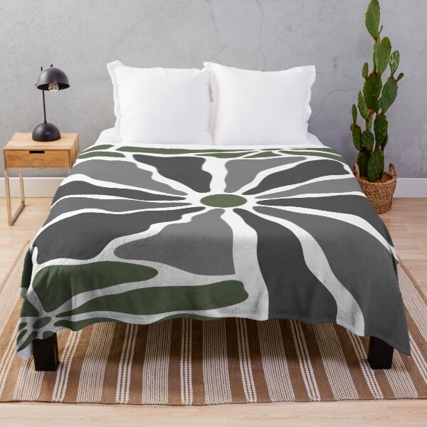 Item preview, Abstract home decorating minimalist flower line art wall poster designed and sold by jayne0524.