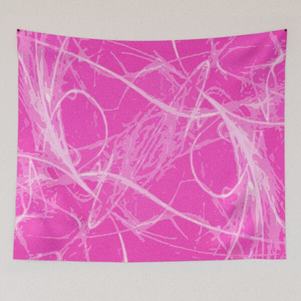 Item preview, Pink abstract art background texture with lightning strikes designed and sold by SpinklyCreations.