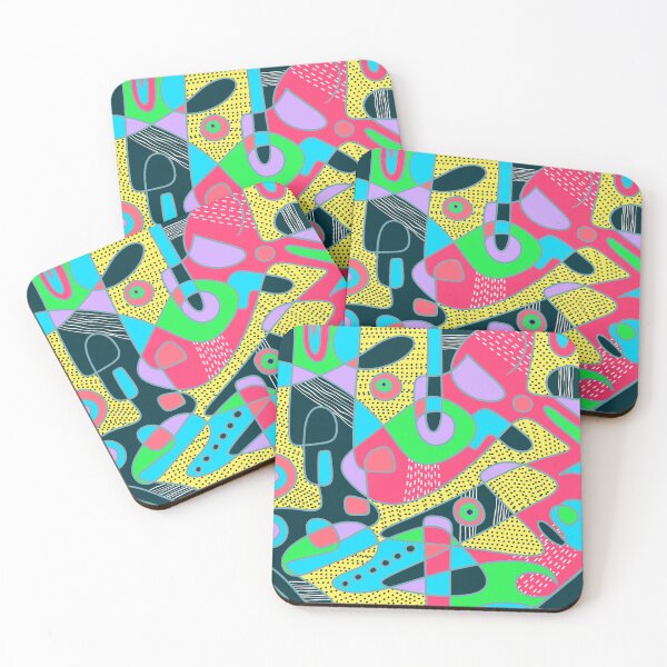Item preview, Retro Pop Punk Art - Funky Abstract designed and sold by FeralLaFemme.