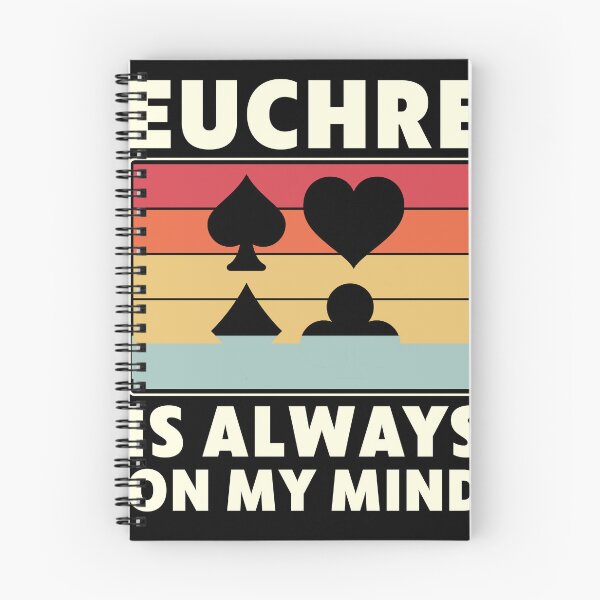 Item preview, Euchre is always on my Mind Funny Euchre Player designed and sold by BlueBerry-Pengu.
