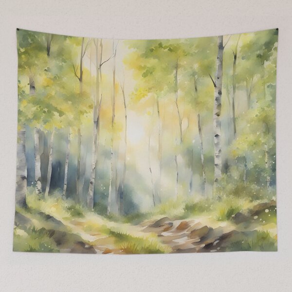 Item preview, Sunlight in a Birch Forest designed and sold by CalmnessbyChoice.