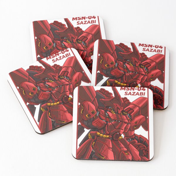 Item preview, Sazabi Msn-04 Gundam designed and sold by JaydonMcdanie.