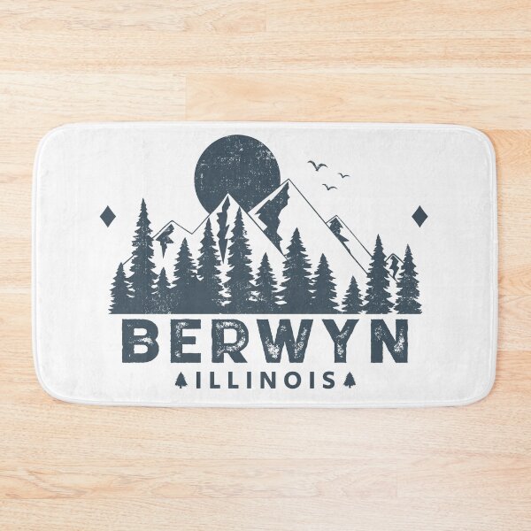 Item preview, Berwyn Illinois Mountain Souvenir designed and sold by Wild-Outside.