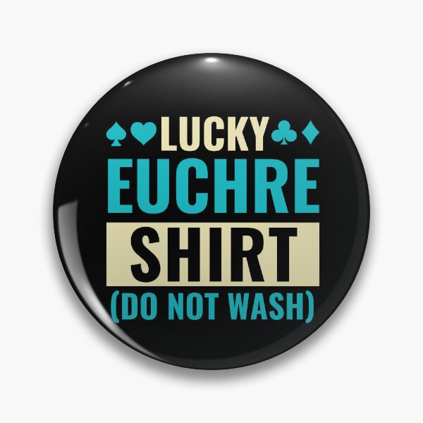 Item preview, Lucky Euchre Shirt Card Game Euchre designed and sold by BlueBerry-Pengu.