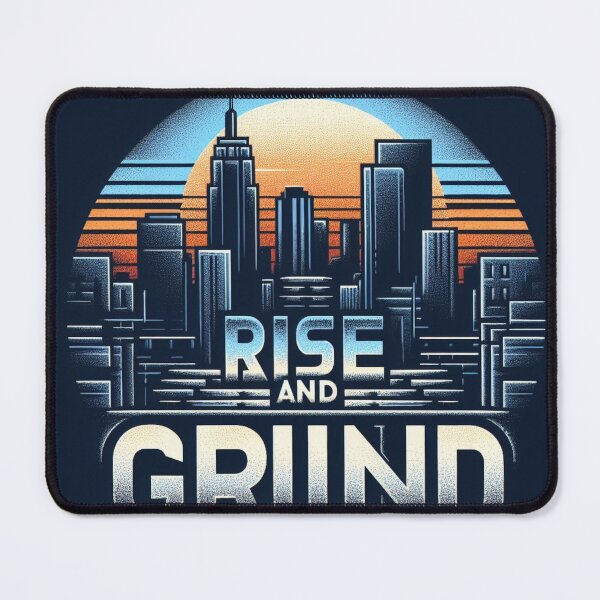 Item preview, rise and grind designed and sold by UniqTshirts.