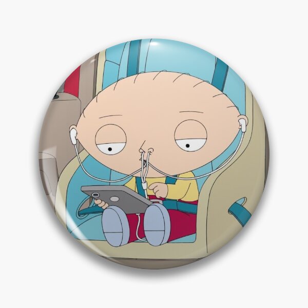 Item preview, stewie using headphones the correct way  designed and sold by GarfieldNoHere.