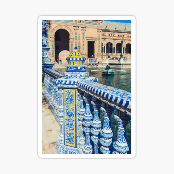Item preview, Plaza de Espana Balustrade Detail, Sevilla, Spain designed and sold by dvoevnore.