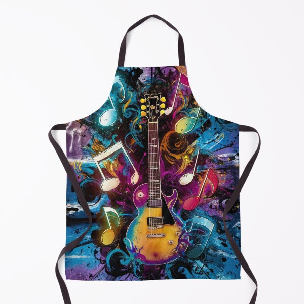 Aperçu de l'œuvre Guitare frappante créée et vendue par Myriam Iart.