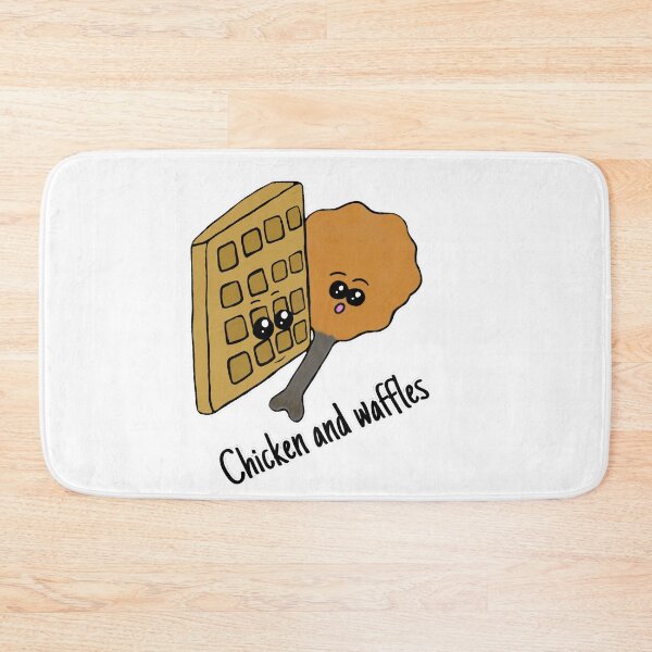 Item preview, Chickeeeeeen and waffles designed and sold by kitten1984.