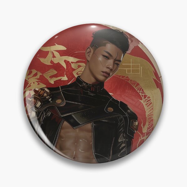 Item preview, Futuristic Chinese Cyberpunk Assassin designed and sold by Kynaios.