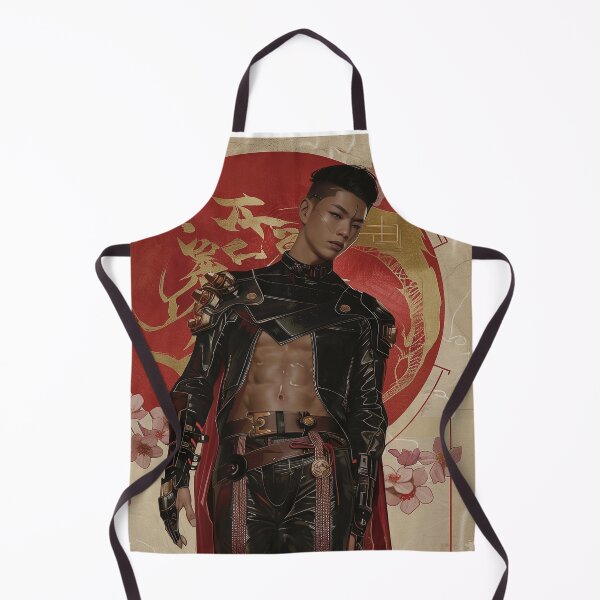 Item preview, Futuristic Chinese Cyberpunk Assassin designed and sold by Kynaios.