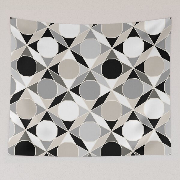 Item preview, Grayscale prisms designed and sold by marialindemann.
