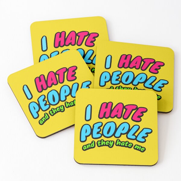 Item preview, I Hate People designed and sold by BobGlowdesigns.