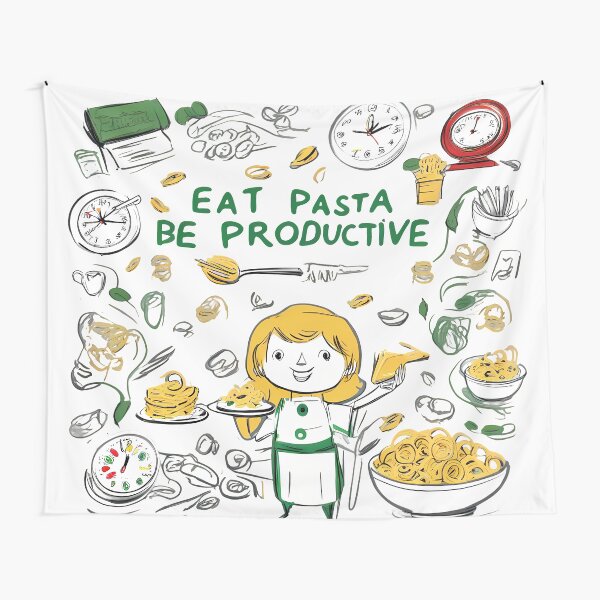 Item preview, Pasta Productivity designed and sold by @ndrys.