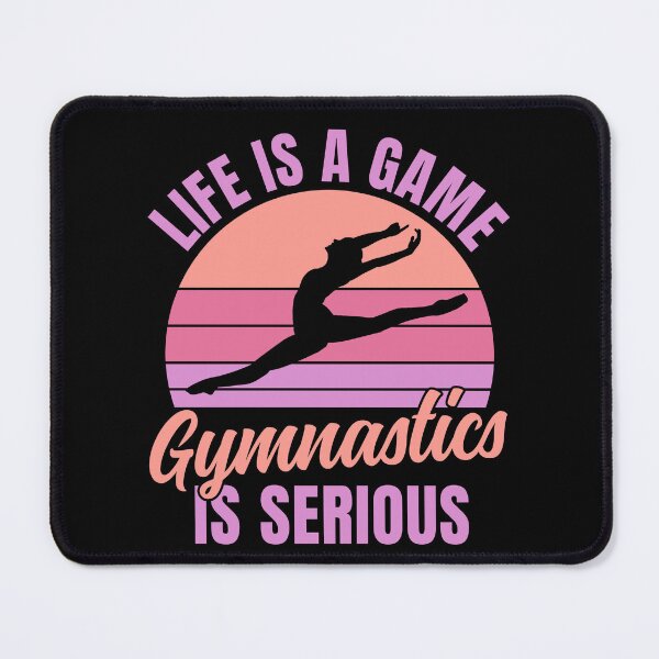 Item preview, Life is a Game Gymnastics is real Gymnast Women Funny designed and sold by BlueBerry-Pengu.