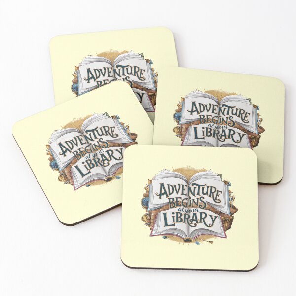 Item preview, Adventure Begins at Your Library, Summer Reading Program 2024, Book Lovers designed and sold by FloraPlantTees.