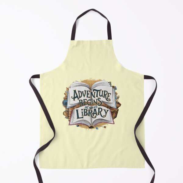 Item preview, Adventure Begins at Your Library, Summer Reading Program 2024, Book Lovers designed and sold by FloraPlantTees.