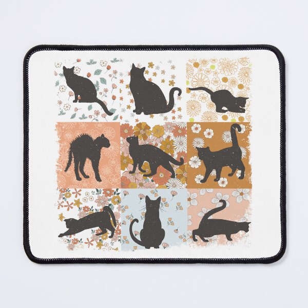 Item preview, Cat floral. Cat silhouette design designed and sold by godleo.