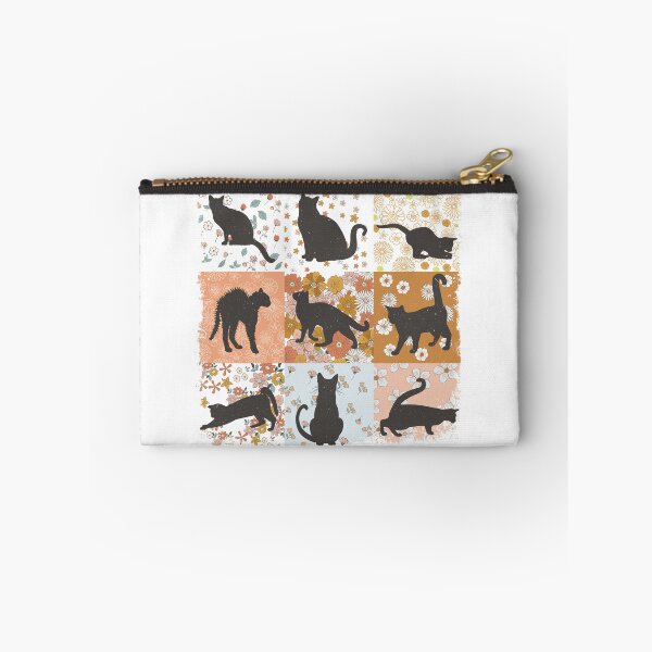 Item preview, Cat floral. Cat silhouette design designed and sold by godleo.