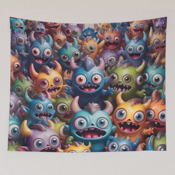 Item preview, Little Monsters designed and sold by Jeremy Crotty.