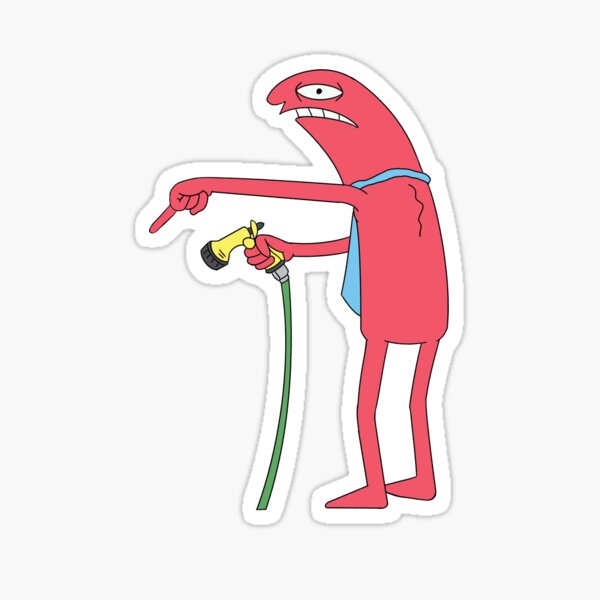 Item preview, Smilling Friends Alan Water Hose designed and sold by milushevg.