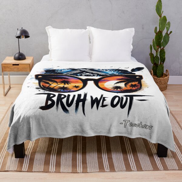 Item preview, Bruh We Out Teachers Last Day Of School designed and sold by TomFrontierArt.