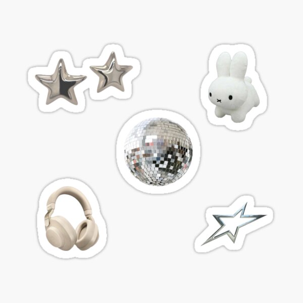 Item preview, y2k sticker pack designed and sold by prettyinpink111.