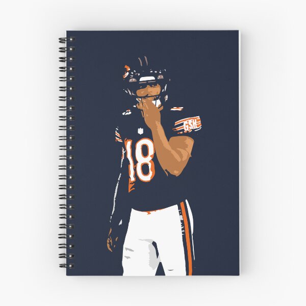 Artikelvorschau, Caleb Williams #18 Chicago Bears Grafikkunst entworfen und verkauft von Bear Creative.