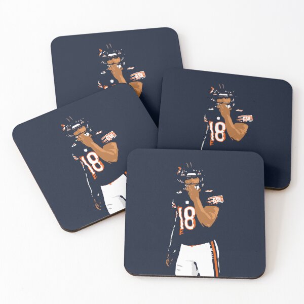Item preview, Caleb Williams #18 Chicago Bears Graphic Art designed and sold by Bear Creative.