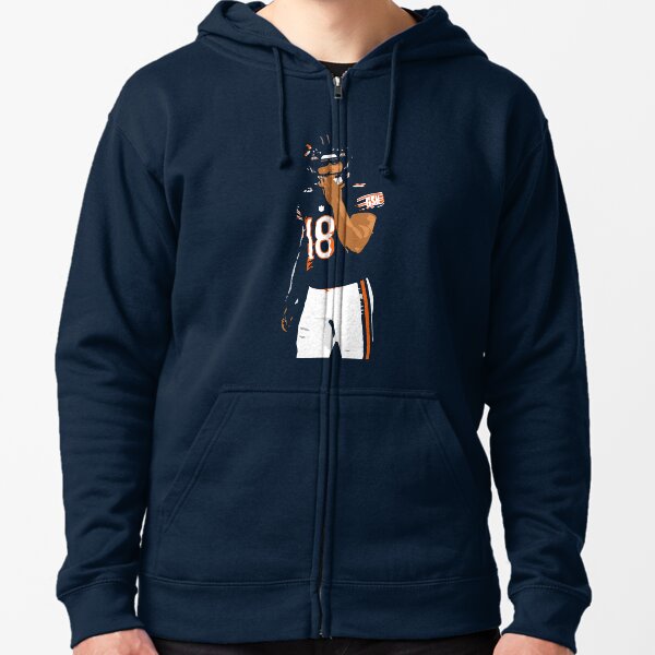 Item preview, Caleb Williams #18 Chicago Bears Graphic Art designed and sold by Bear Creative.