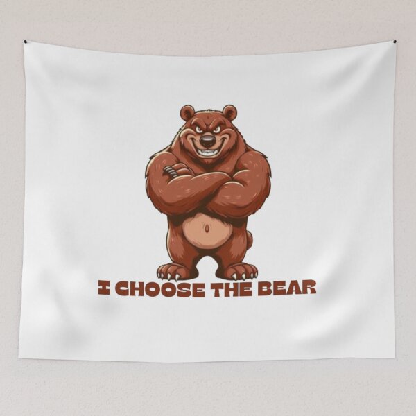 Item preview, I Choose The Bear designed and sold by MagickDragon.