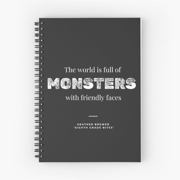 Item preview,  Quote: the world is full of monsters designed and sold by DarkStarling.