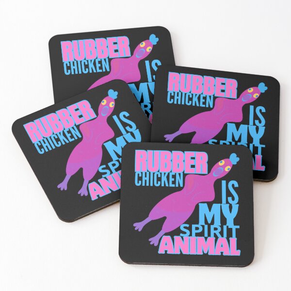 Item preview, Rubber Chicken Is My Spirit Animal Purple designed and sold by SleepingFoxy.