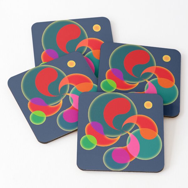 Item preview, Lauburu of colors and circles designed and sold by Javier Arizabalo Garcia.