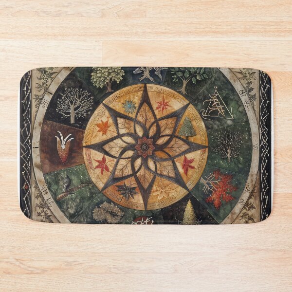 Item preview, Pagan Wheel of the Year designed and sold by thewandswant.