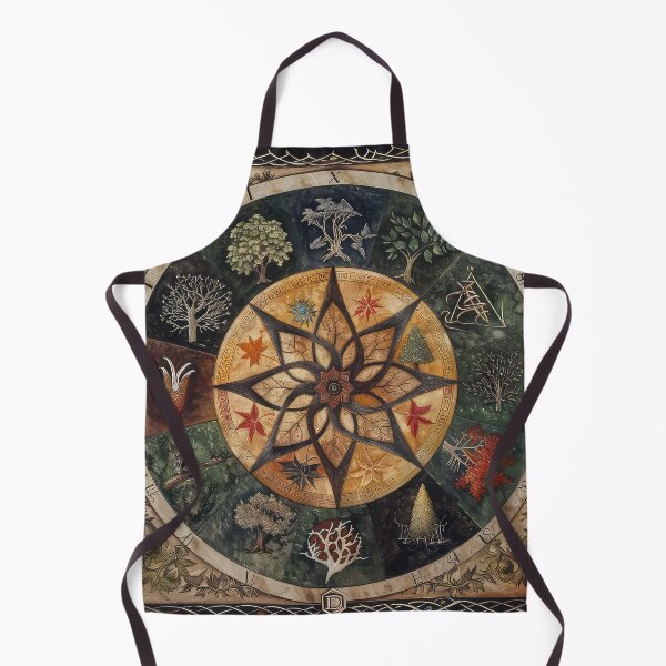 Item preview, Pagan Wheel of the Year designed and sold by thewandswant.
