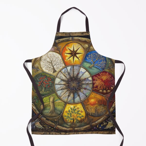 Item preview, Pagan Wheel of the Year designed and sold by thewandswant.
