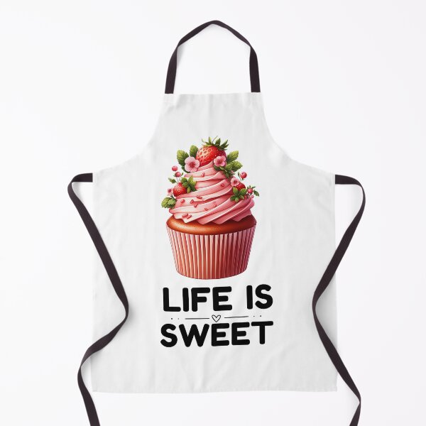 Item preview, Life is sweet cupcake strawberry designed and sold by Lemon-Monday.