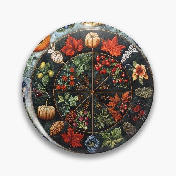 Item preview, Pagan Wheel of the Year designed and sold by thewandswant.