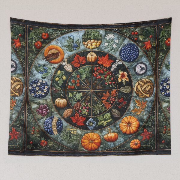 Item preview, Pagan Wheel of the Year designed and sold by thewandswant.
