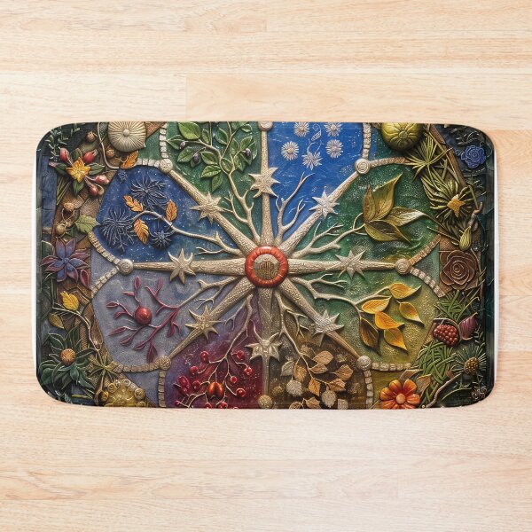 Item preview, Pagan Wheel of the Year designed and sold by thewandswant.