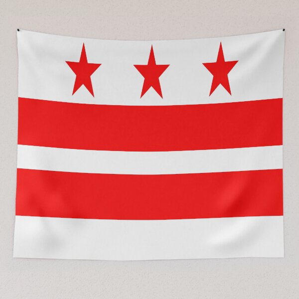 Item preview, Washington, D.C., formally the District of Columbia flag designed and sold by Peter Etchells.
