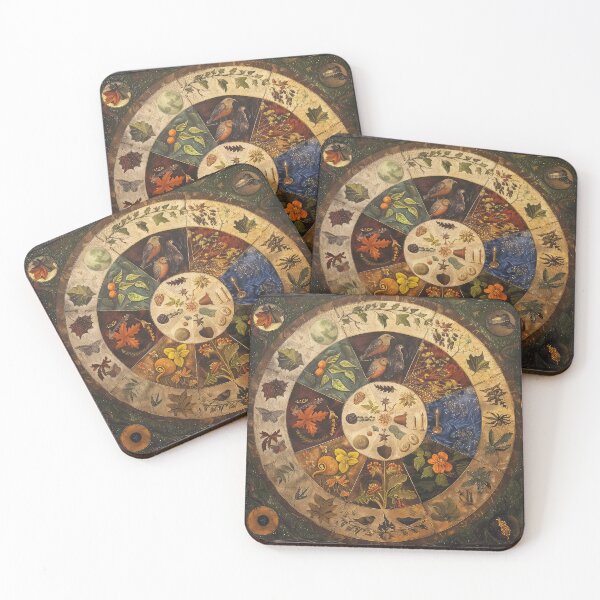 Item preview, Pagan Wheel of the Year designed and sold by thewandswant.