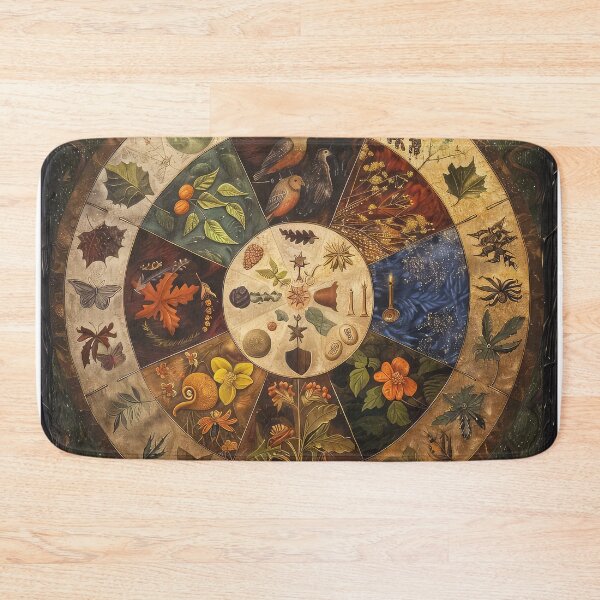 Item preview, Pagan Wheel of the Year designed and sold by thewandswant.