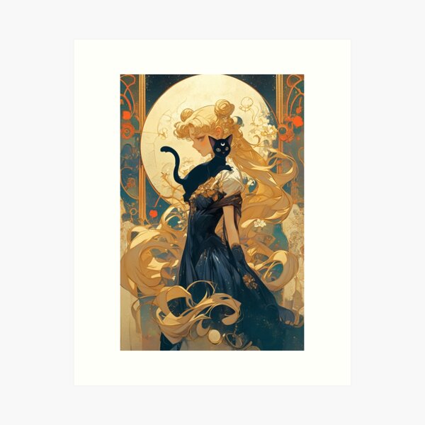 Item preview, Art Nouveau Guardian designed and sold by MendaciousMina.