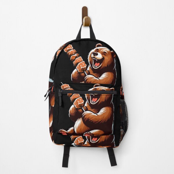 Item preview, Cute shashlik bear delicious barbecue gift designed and sold by Pineapple-Tree.