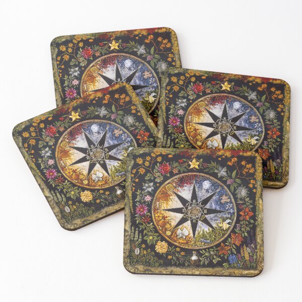 Item preview, Pagan Wheel of the Year designed and sold by thewandswant.