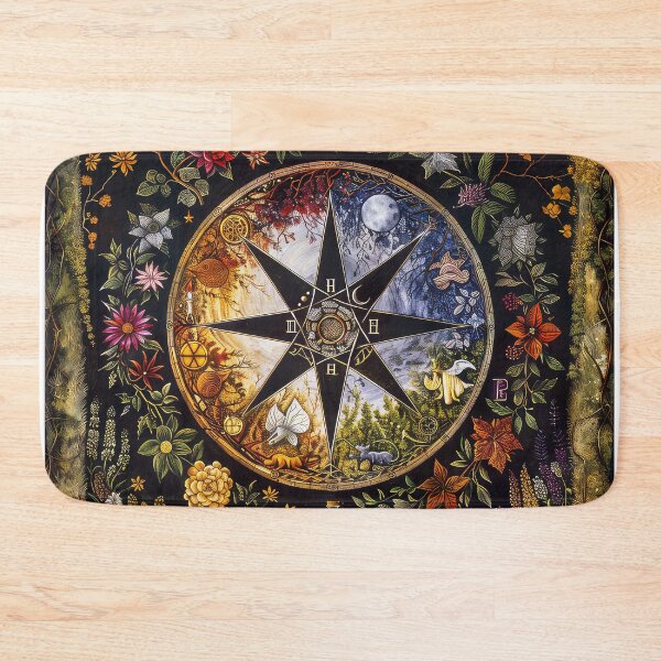 Item preview, Pagan Wheel of the Year designed and sold by thewandswant.