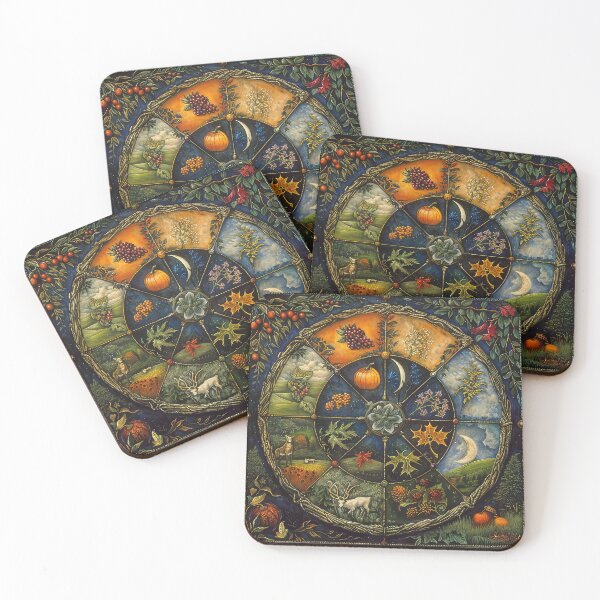 Item preview, Pagan Wheel of the Year designed and sold by thewandswant.
