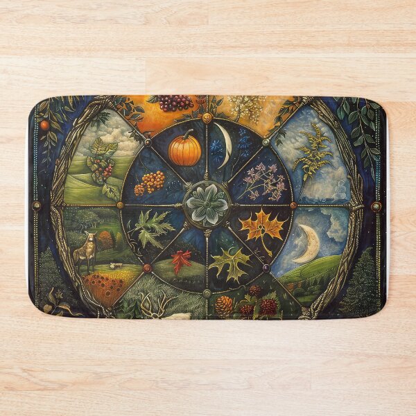 Item preview, Pagan Wheel of the Year designed and sold by thewandswant.